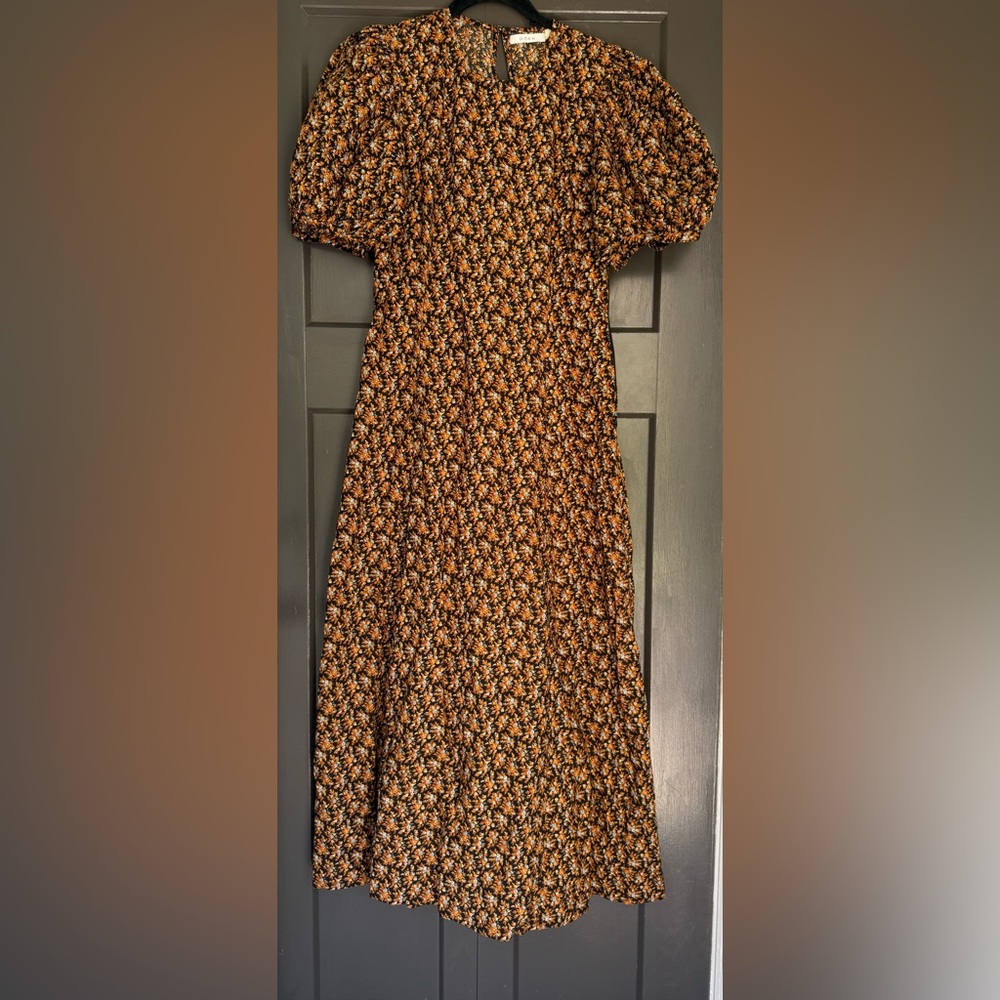 Doen Blair Noir Fleur D’Avignon Dress
